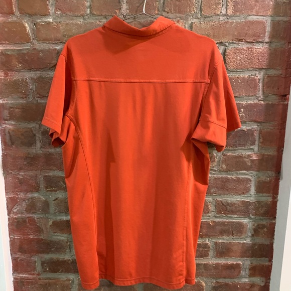 Arc'teryx Orange Captive Polo Short Sleeve | M - Picture 4 of 7